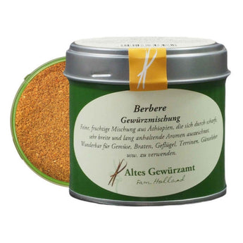 Berbers Gewürzmischung vom Alten Gewürzamt in grüner Dose
