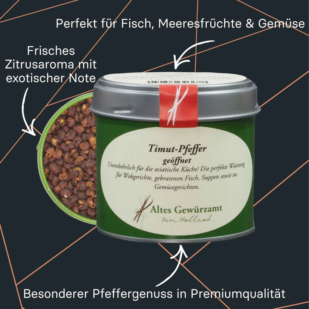 Timut Pfeffer vom Alten Gewürzamt, Pfefferkörner