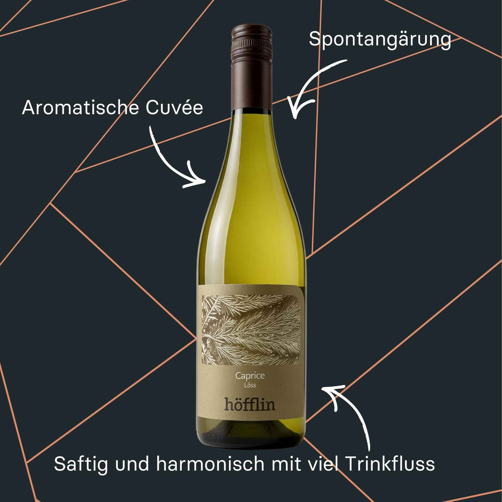 Flasche Caprice Löss vom Weingut Höfflin aus Baden
