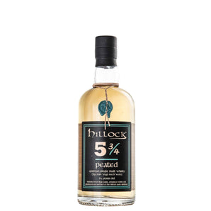 Flasche Hillock 5 ¾ Peated Single Malt Whisky von Brennerei Habbel