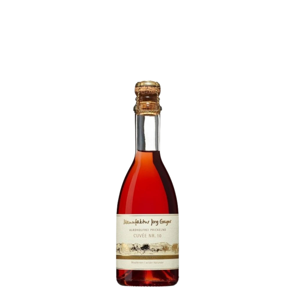 Flasche Cuvée Nr. 10 alkoholfreies Getränk von der Manufaktur Jörg Geiger