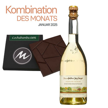 Winterbirnentraum & Cochabamba 68 % als Kombi mit alkoholfreiem Genuss