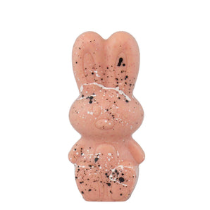 Hohlfigur Osterhase aus Erdbeerschokolade von Maasz Schokolade