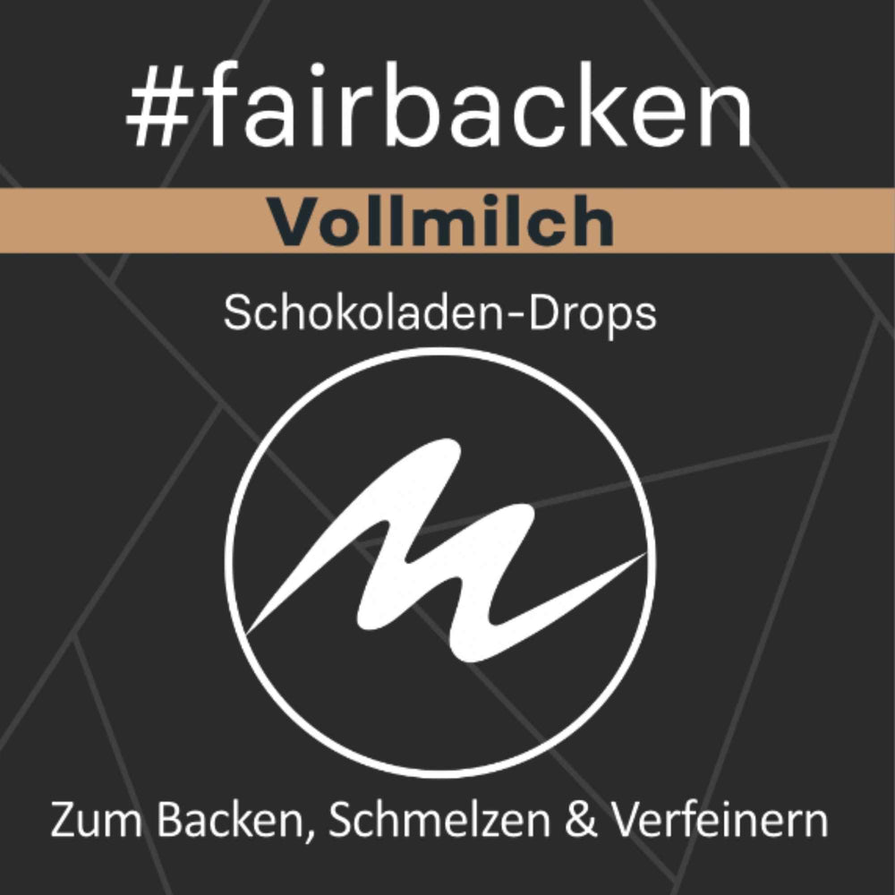 #fairbacken VOLLMILCH | Schokoladen-Drops
