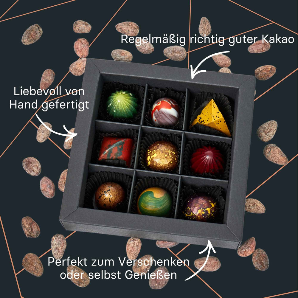 Maasz Schokolade Kakao Abo klein - jeden Monat beste Schokolade