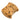 Praline mit karamellisierter weißer Schokolade, Vanillefüllung & Keks-Schicht