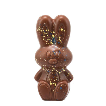 Hohlfigur Osterhase aus Vollmilchschokolade von Maasz Schokolade