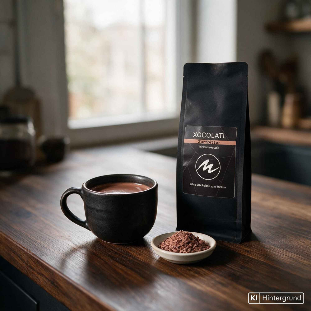 Xocolatl Zartbitter - Geraspelte Grand Cru Kuvertüre von Maasz Schokolade