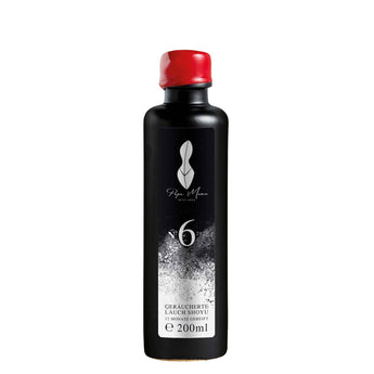 Papa Mame Sojasauce Blend No.6, geräucherte Lauch Shoyu in Keramikflasche