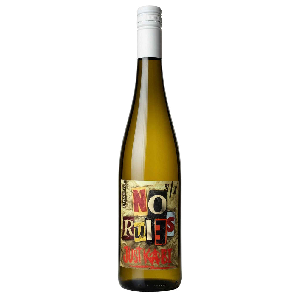 Flasche No Rules Just Kabi 2025 Riesling Kabinett feinherb von Weinbau Six