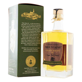Peaty Raven #1 Single Malt Whisky 0,7 l der Sauerländer Edelbrennerei
