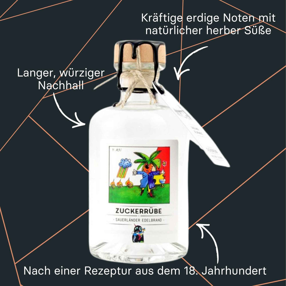Zuckerrübenbrand 0,5 l der Sauerländer Edelbrennerei