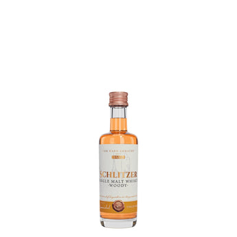 Flasche Single Malt Whisky Woody von Schlitzer