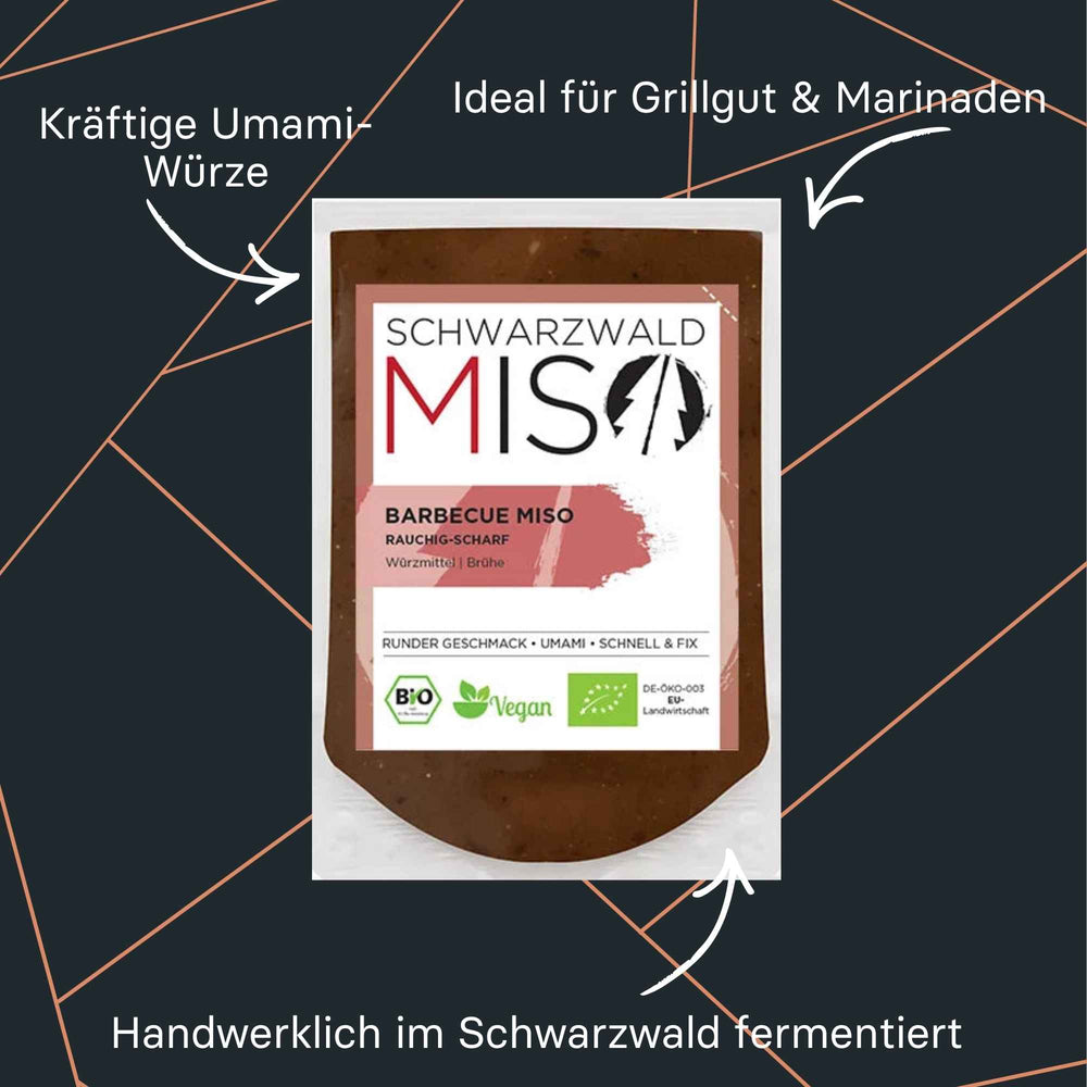 BBQ Miso von Schwarzwald Miso im Beutel, rauchige Paste