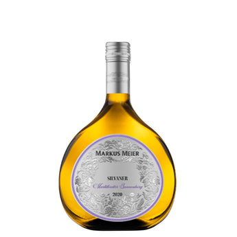 Flasche Silvaner vom Weingut Markus Meier, strohgelb, fruchtig-mineralisch