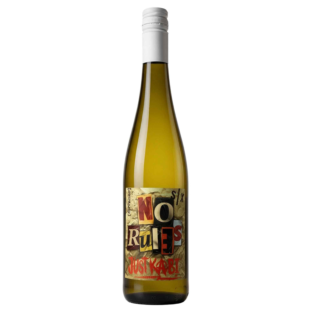 Flasche No Rules Just Kabi 2025 Silvaner QbA feinherb vom Weingut Six aus Franken