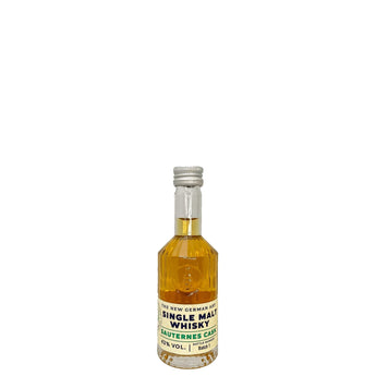 Betz Single Malt Whisky Sauternes Cask - kräftige Farbe in einer mini Flasche.