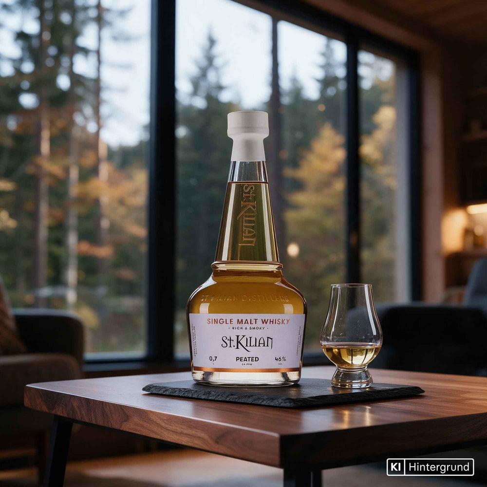 Flasche St. Kilian Peated Rich & Smoky Single Malt Whisky