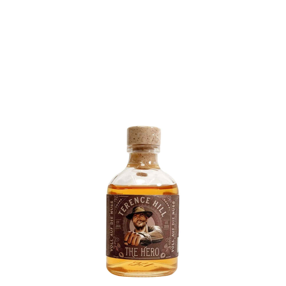 Flasche Terence Hill The Hero Haselnusslikör von St. Kilian