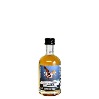 Stork Club Straight Rye Whisky Flasche mit Etikett - kräftiger deutscher Roggenwhisky aus dem Spreewald