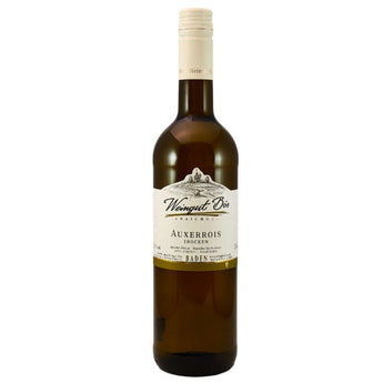 Flasche Auxerrois Weißwein vom Weingut Bös, Baden