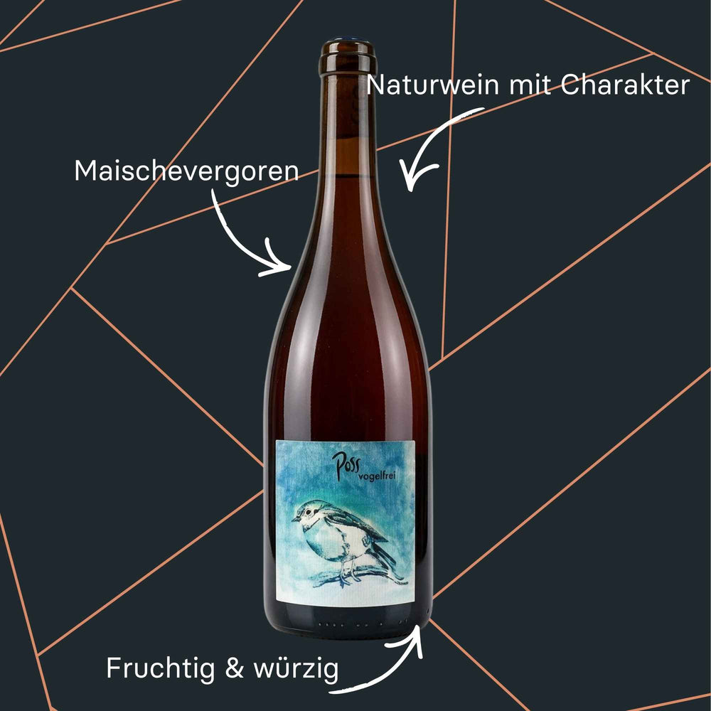 Flasche Vogelfrei Grauburgunder