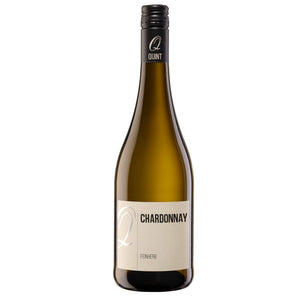 Weinflasche mit Chardonnay feinherb vom Weingut Quint