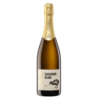 Flasche Sauvignon Blanc Sekt brut vom Weingut Quint, prickelnd & aromatisch