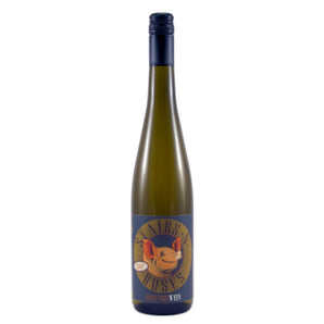 Orange Wine „Ohrenschwein“ von Stairs n Roses, naturtrüb in der Flasche