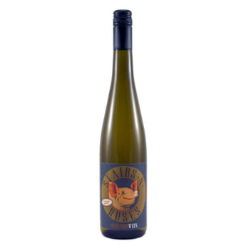 Orange Wine „Ohrenschwein“ von Stairs n Roses, naturtrüb in der Flasche