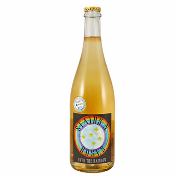 Pet Nat „Over the Rainbow“ vom Weingut Stairs n Roses - naturtrüb & prickelnd