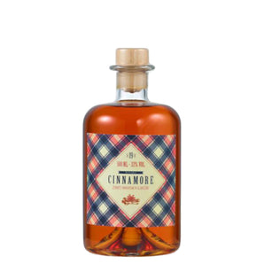 Flasche Cinnamore Zimt-Whisky-Likör von Birkenhof - mit Whisky & Chilli
