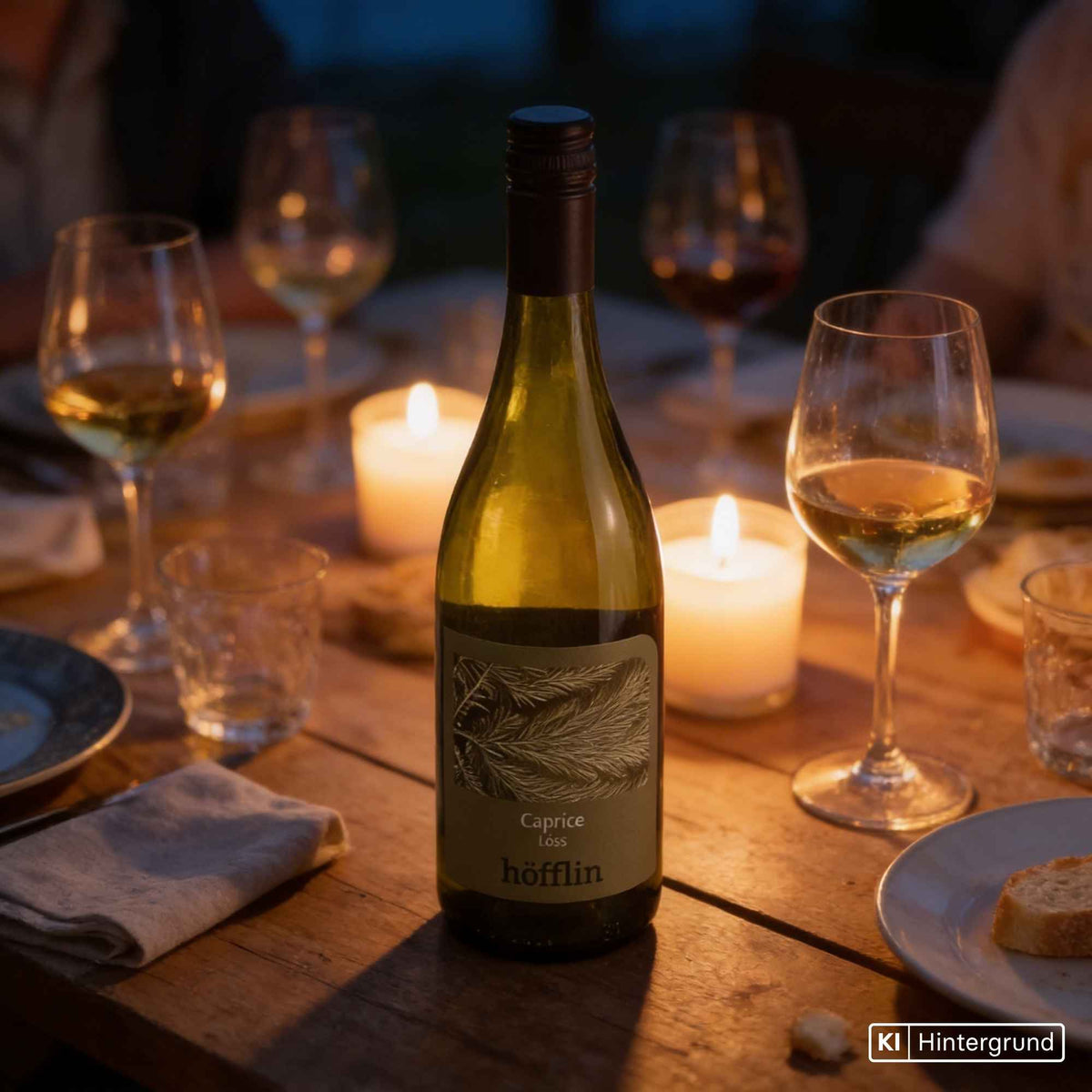 Flasche Caprice Löss vom Weingut Höfflin aus Baden