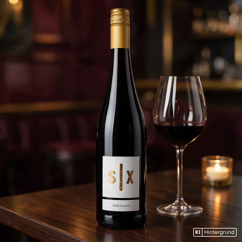 Flasche Domina 2024 Wirmsthaler Scheinberg QbA trocken vom Weingut Six aus Franken