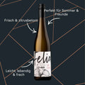 Flasche der weißen Cuvée „Dry Mama“ von Felix Mayer - fruchtig, frisch & vielseitig