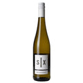 Flasche Grauburgunder Muschelkalk 2024 QbA trocken vom Weingut Six aus Franken