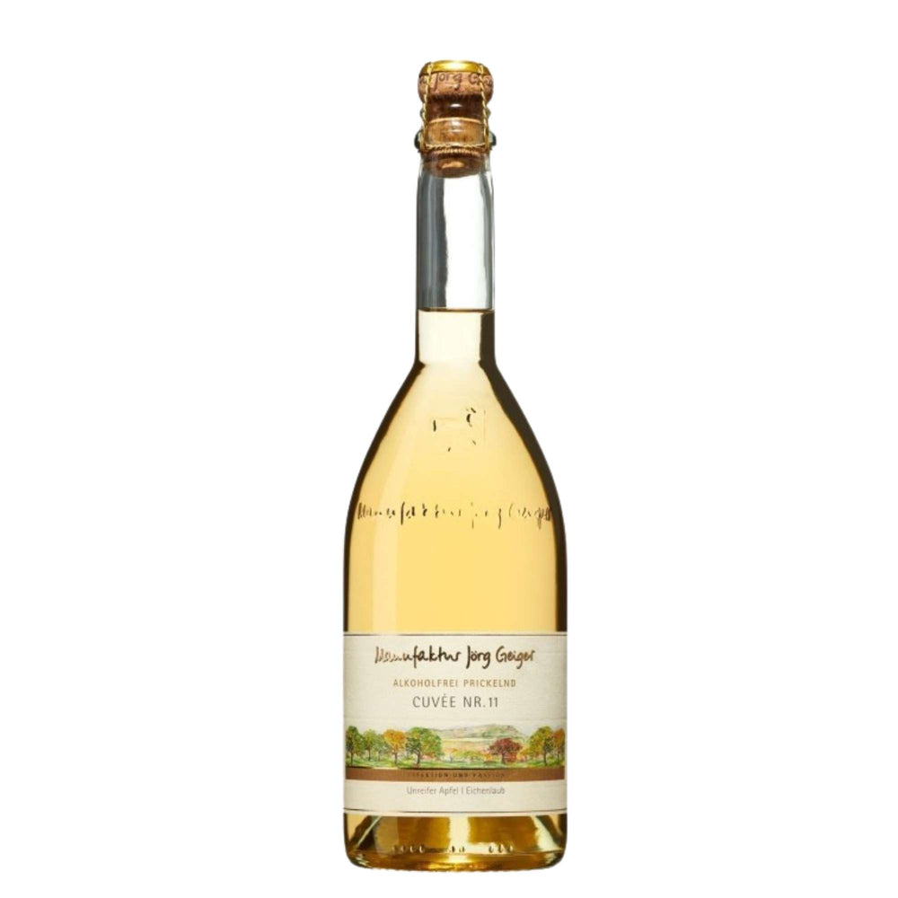 Flasche Cuvée Nr. 11 alkoholfreies Getränk von der Manufaktur Jörg Geiger