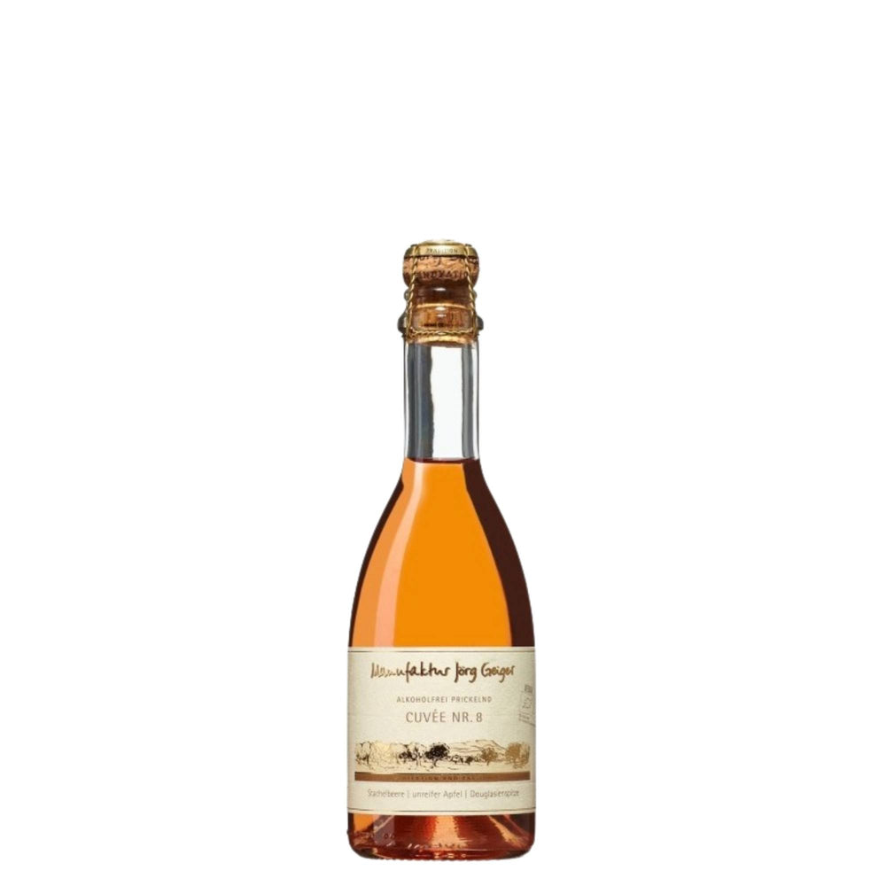 Flasche Cuvée Nr. 8 alkoholfreies Getränk von der Manufaktur Jörg Geiger