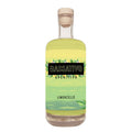 Große Flasche Limoncello von Spirits Lab Bavaria vor weißem Hintergrund