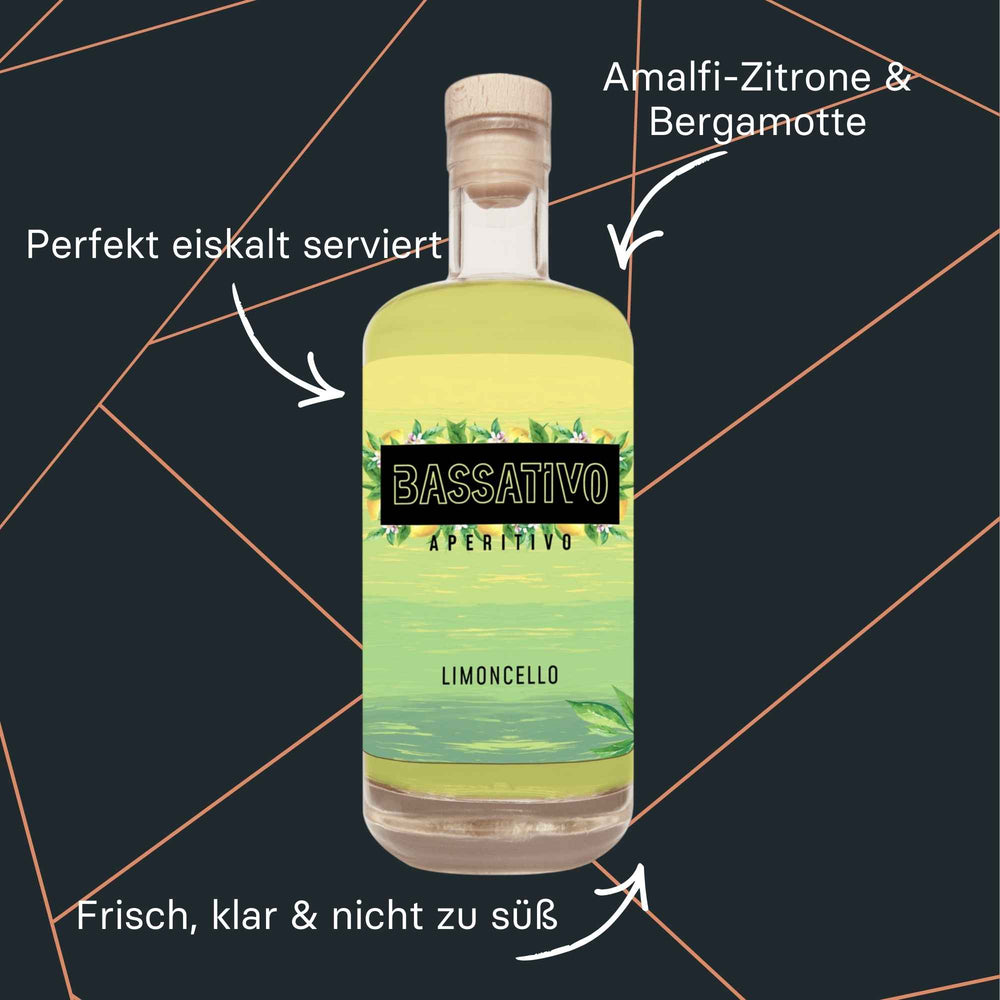 Bayrischer Limoncello mit Amalfi-Zitrone und Bergamotte