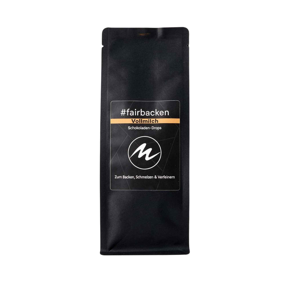 #fairbacken Schokoladen Drops Vollmilch von Maasz Schokolade
