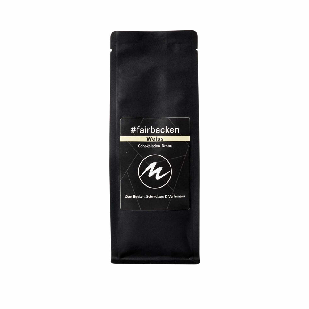 #fairbacken Schokoladen Drops Weiss von Maasz Schokolade