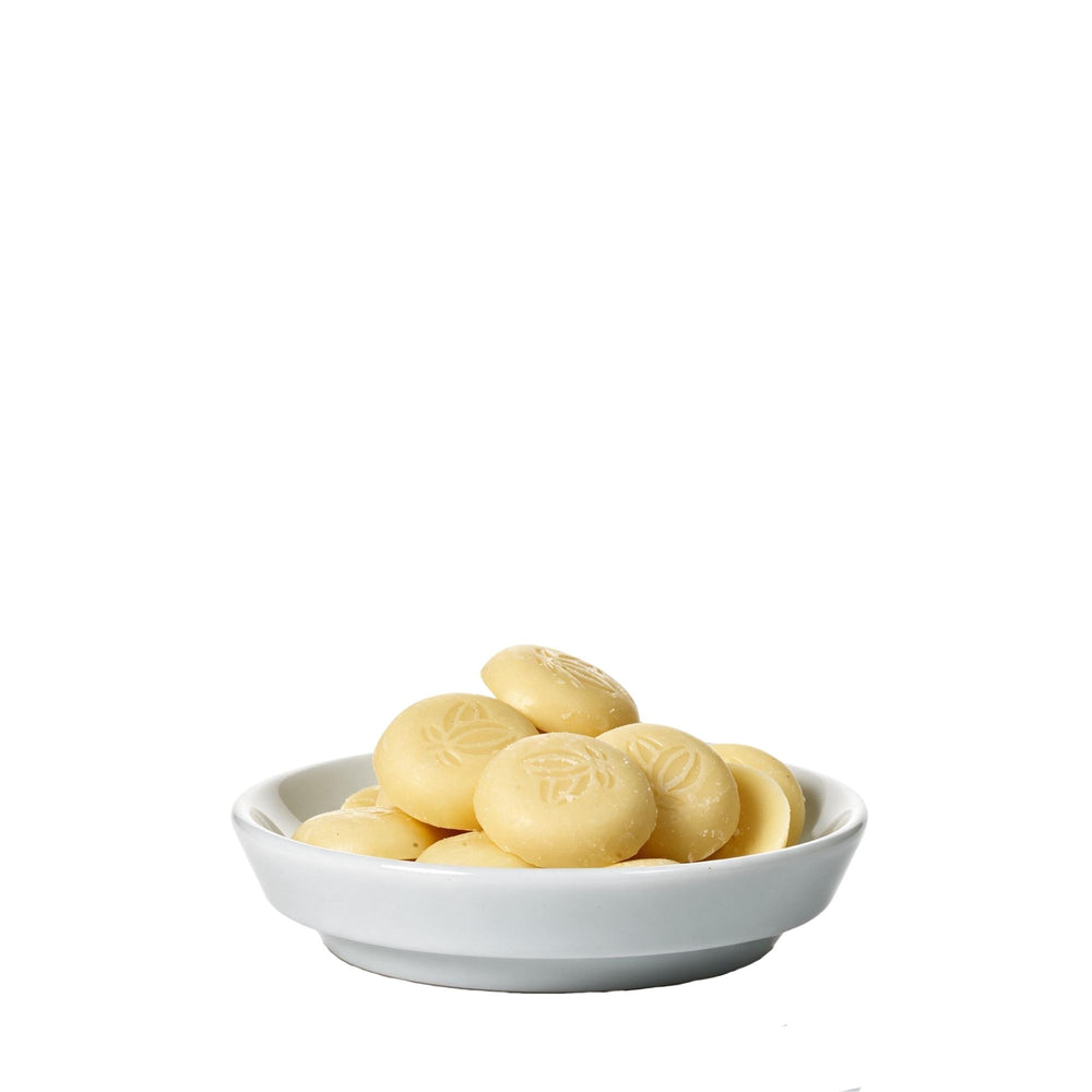 #fairbacken Schokoladen Drops Weiss von Maasz Schokolade