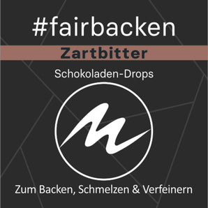 #fairbacken ZARTBITTER | Schokoladen-Drops