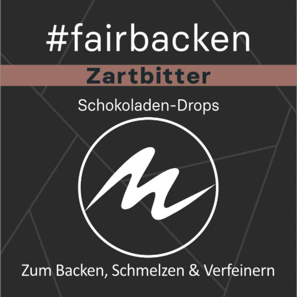 #fairbacken ZARTBITTER | Schokoladen-Drops