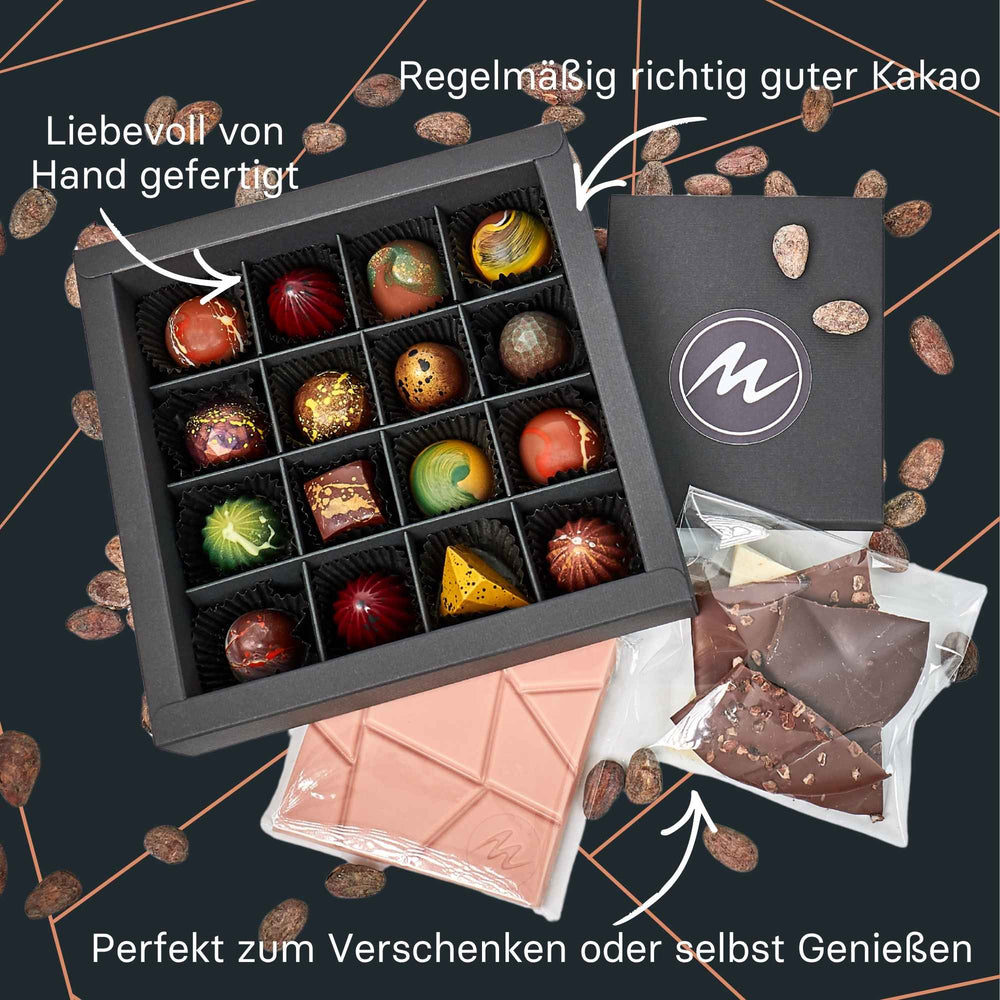 Maasz Schokolade Kakao Abo groß - jeden Monat beste Schokolade