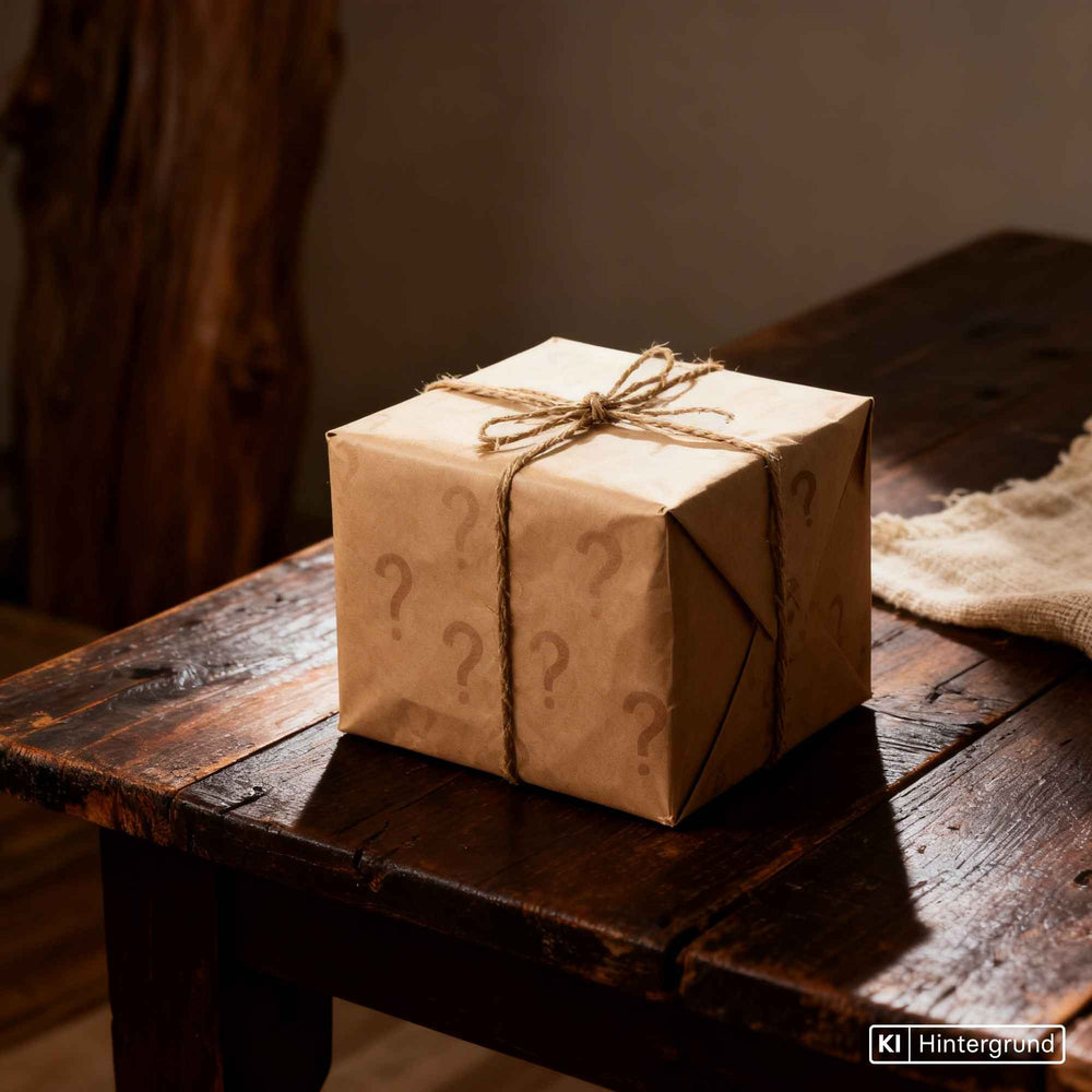 Kleine Maasz Mystery Box mit bunt gemischtem wechselndem Inhalt