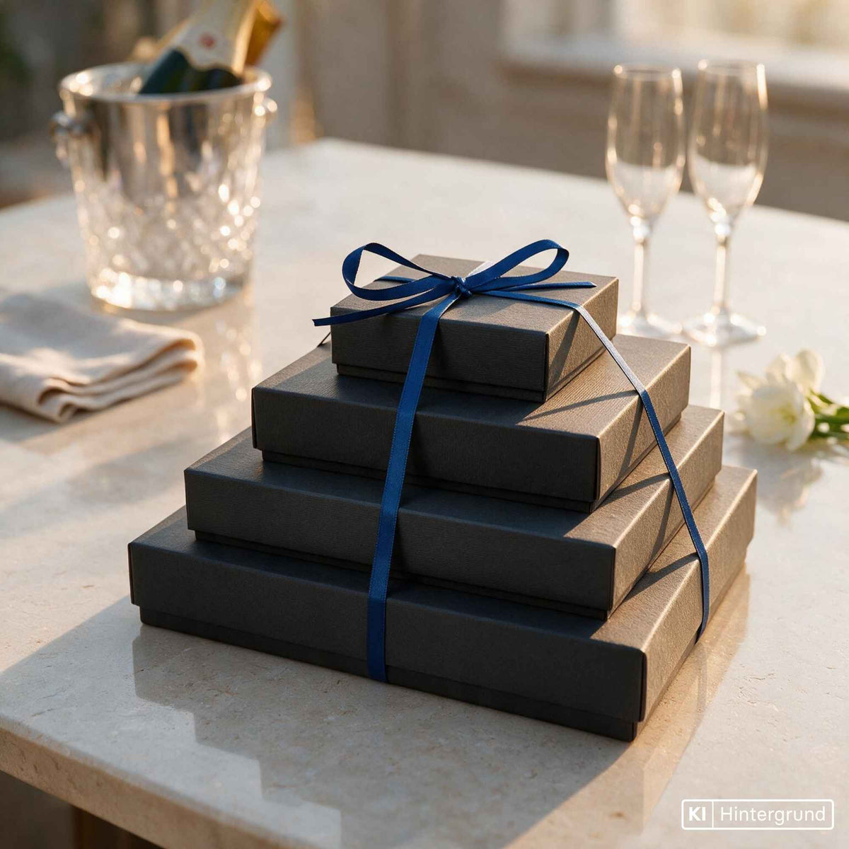 Pralinentorte groß aus edlen handgefertigten Pralinen – exklusives Geschenk für Jubiläen, Firmenfeiern und besondere Anlässe