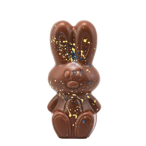 Hohlfigur Osterhase aus Vollmilchschokolade von Maasz Schokolade
