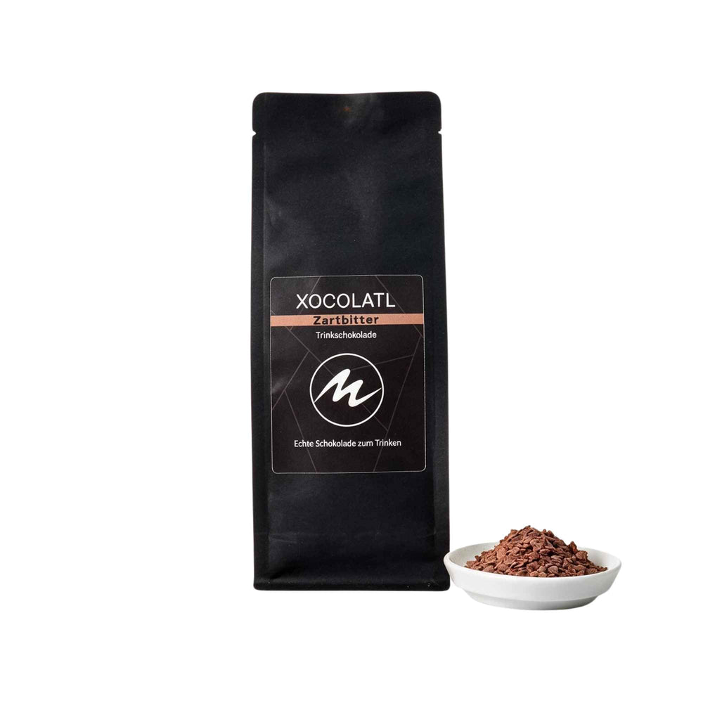Xocolatl Zartbitter - Geraspelte Grand Cru Kuvertüre von Maasz Schokolade